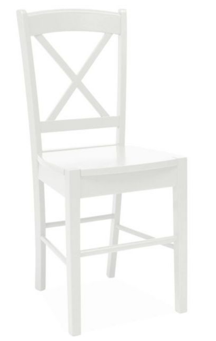 krzesło kuchenne, krzesła nowoczesne, krzesło drewniane, biały